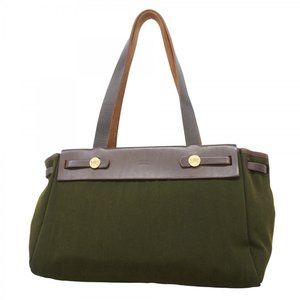 HERMES Brown Tote Bag